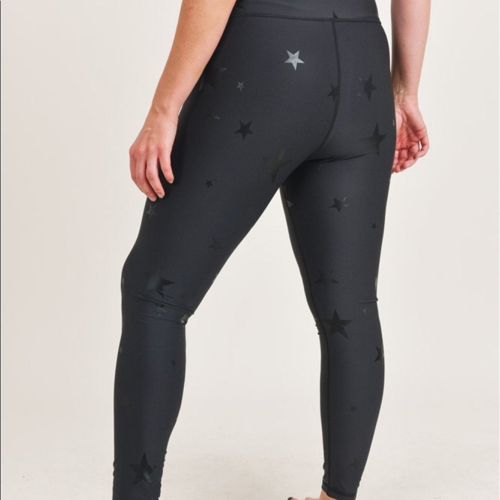 Highwaist Star Foil Leggings